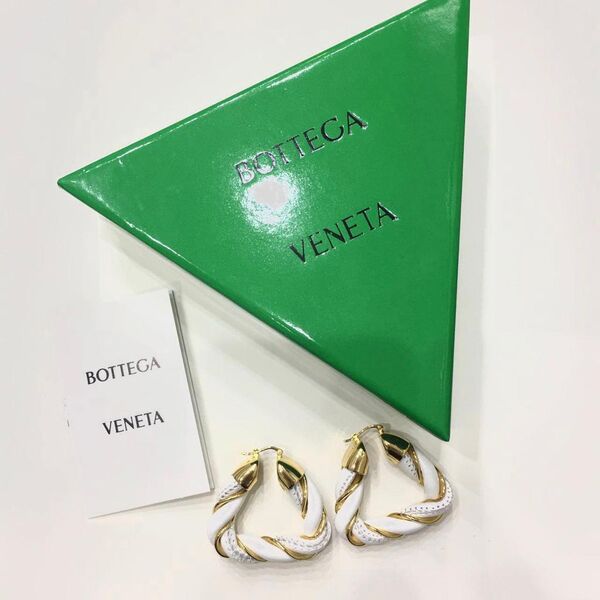 Серьги Bottega Veneta белый 70469-2