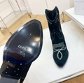 Ботильоны Celine женский черный 13085-5