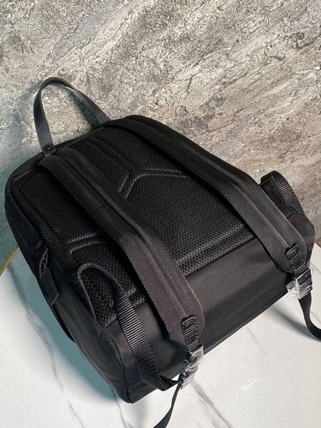 Мужской рюкзак Prada мужской нейлон черный 168449-9