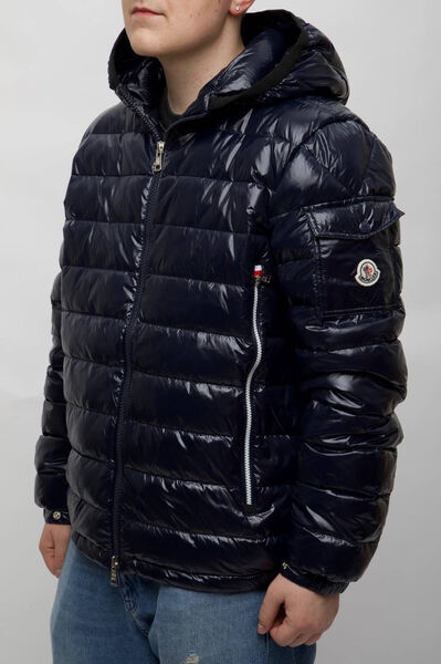 Мужской пуховик Moncler мужской черный 132325