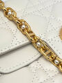 Сумка Christian Dior Jolie Top Handle женский кожа белый 150521-3