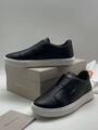 Мужские кеды Santoni мужской кожа черный 161437-4