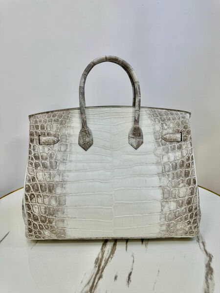 Сумка Hermès Birkin 35 женский кожа графитовый 162961-2