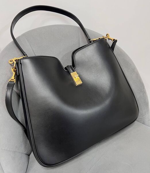 Сумка Celine женский кожа черный 183983