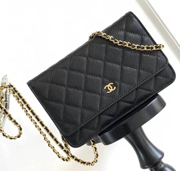 Сумка Chanel Mini женский кожа черный 138481