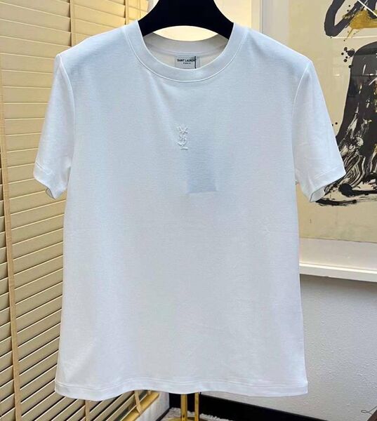 Футболка Saint Laurent женский белый 142705