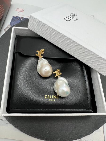 Серьги Celine белый 175824