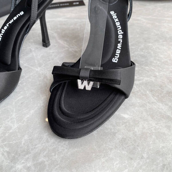 Босоножки Alexander Wang женский кожа черный 116381-3