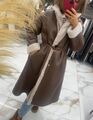 Дубленка двухсторонняя Loro Piana женский кожа белый 133627