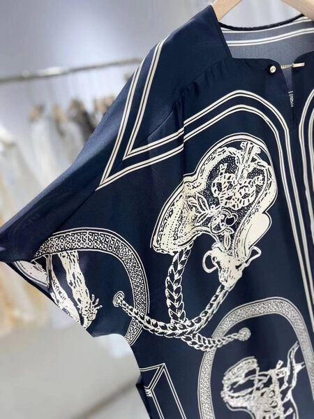 Платье Hermès женский черный 154711-7