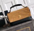 Сумка Chanel женский кожа черный 195080-1