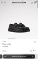 Мужские лоферы Louis Vuitton мужской кожа черный 163611-6