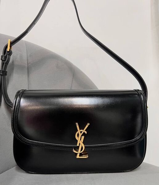 Сумка Saint Laurent женский кожа черный 197397