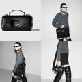Сумка Gucci женский кожа черный 165828-2