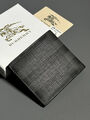 Мужской портмоне Burberry мужской кожа черный 154032-2