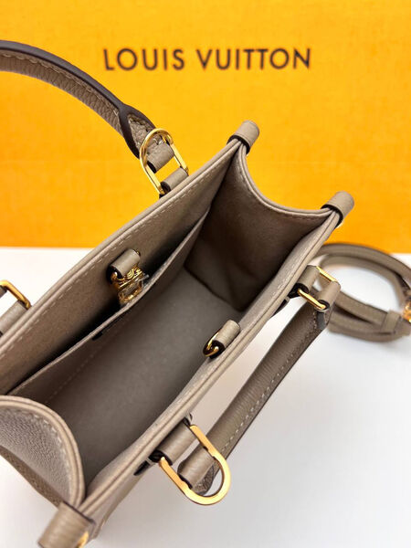 Сумка Louis Vuitton женский кожа бежевый 150223-3