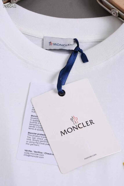 Мужская футболка Moncler мужской белый 172524-4