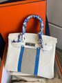 Сумка Hermès Birkin 30 женский кожа белый 133768-2