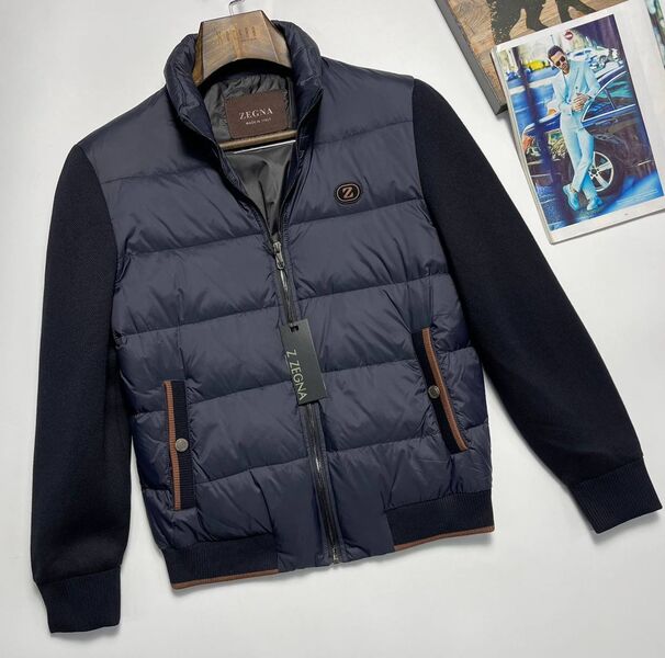 Мужская куртка Zegna мужской синий 166131