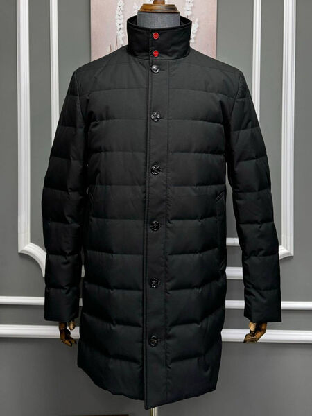 Мужской пуховик Kiton мужской черный 165388-8