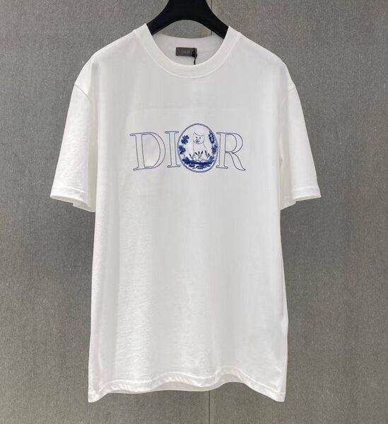 Мужская футболка Christian Dior мужской белый 180744