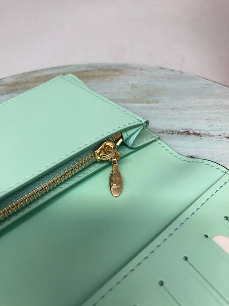Кошелек Louis Vuitton женский кожа черный 97081-4