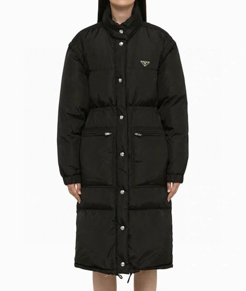 Пуховик Prada женский черный 129215-6