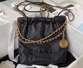 Сумка Chanel 22 женский кожа черный 126349-1