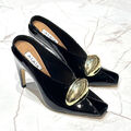 Туфли Alaïa женский кожа черный 153588-2