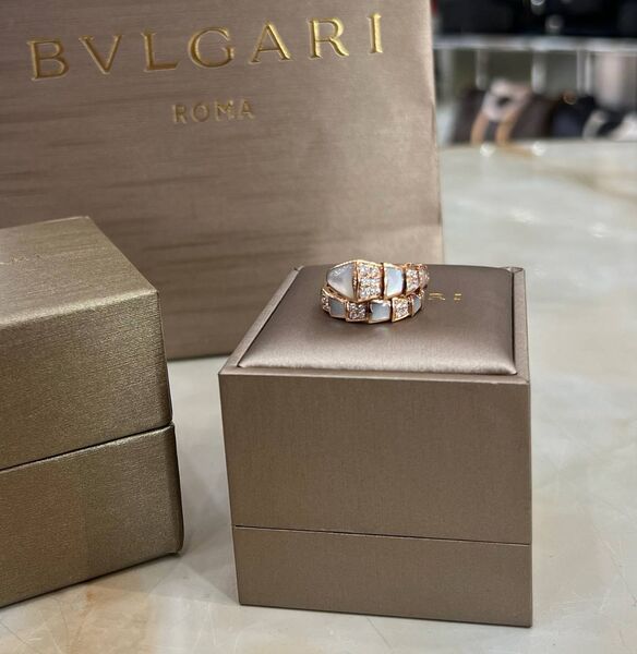 Кольцо Bvlgari бронзовый 176051-2