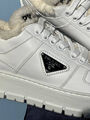 Кеды Prada женский кожа белый 166589-6