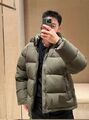 Мужской пуховик Burberry мужской болотный 198785-3