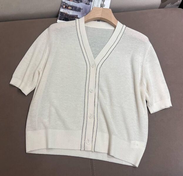Кофта Brunello Cucinelli женский трикотаж белый 143443
