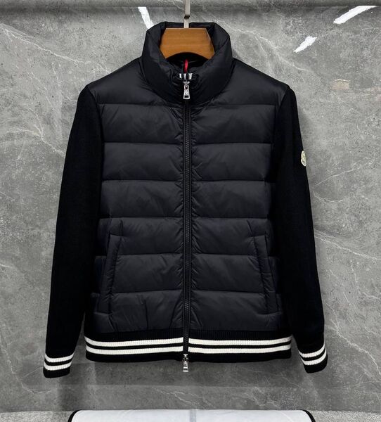 Мужская куртка Moncler мужской черный 200807