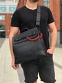 Мужская сумка мессенджер Louis Vuitton мужской кожа черный 76210-2