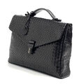 Мужской портфель Bottega Veneta мужской кожа черный 62002-9