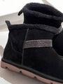 Угги Brunello Cucinelli женский замша черный 165087-3