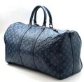 Дорожная сумка Louis Vuitton мужской кожа синий 19228-1