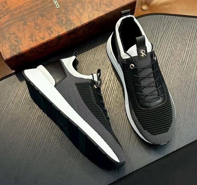 Мужские кроссовки Stefano Ricci мужской текстиль черный 196336