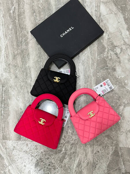Сумка Chanel Shopping Mini женский замша бордовый 129072-2