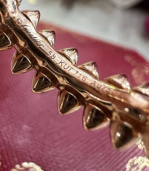 Кольцо Cartier бронзовый 176030-4