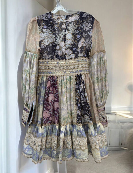 Платье Zimmermann женский графитовый 156202-2