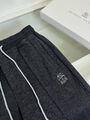 Мужские брюки Brunello Cucinelli мужской графитовый 201165-3
