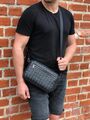 Портмоне Bottega Veneta мужской кожа черный 61859-2