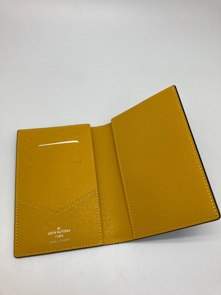 Обложка на паспорт Louis Vuitton женский канва черный 55379-2