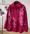 Рубашка утепленная Valentino женский бордовый 135668-1