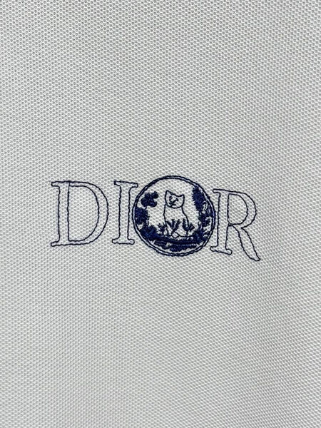 Мужское поло Christian Dior мужской белый 190395-4