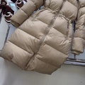 Пуховик Burberry женский бежевый 62464-3