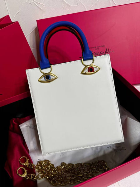 Сумка Schiaparelli женский кожа синий 174281-2