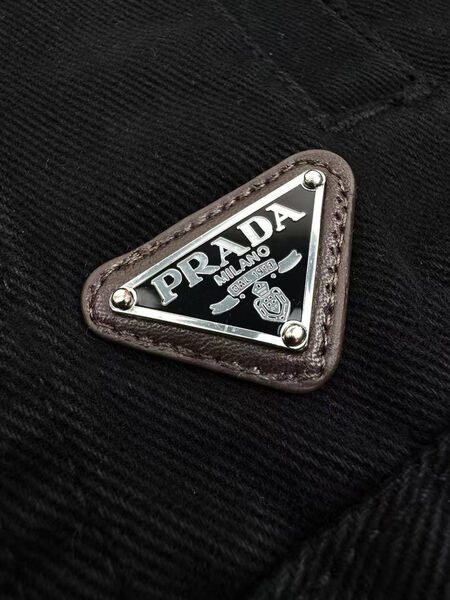 Мужская джинсовка Prada мужской джинса черный 196661-10